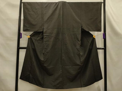 平和屋着物■男性　紬　間道　正絹　逸品　AABK5983sx