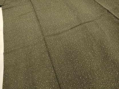 平和屋着物■男性　お召　霞文　正絹　逸品　AABK5984sx