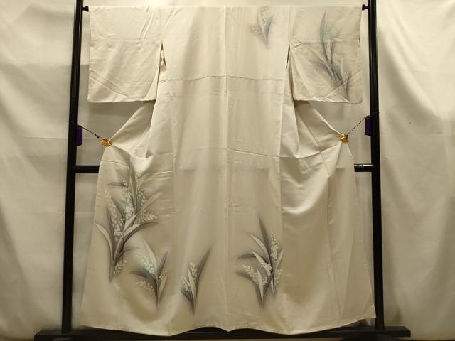 平和屋着物■訪問着　草花文　暈し染め　正絹　逸品　AABK5991sx