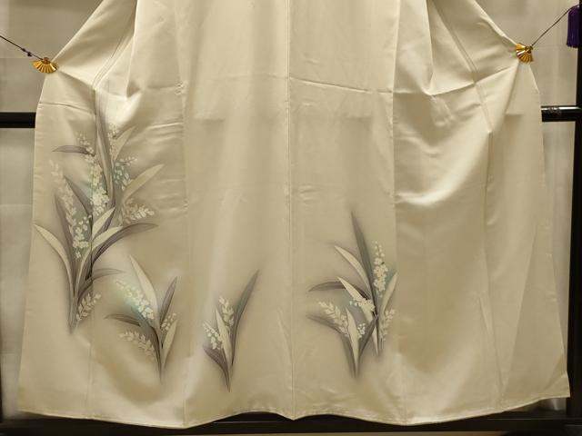平和屋着物■訪問着　草花文　暈し染め　正絹　逸品　AABK5991sx