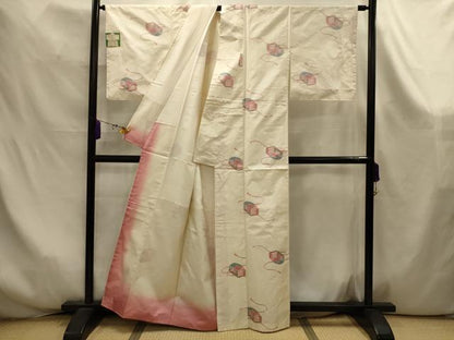 平和屋着物■本場大島紬　花文箱文　正絹　逸品　AABK6005sx