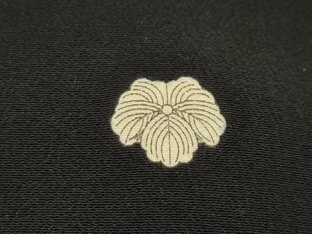 平和屋着物■豪華黒留袖　流水鴛鴦文　暈し染め　金彩　正絹　逸品　AABK6025sx