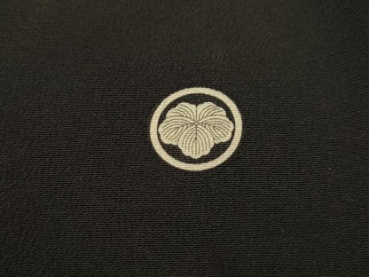 平和屋着物■豪華黒留袖　風景文　暈し染め　正絹　逸品　AABK6028sx