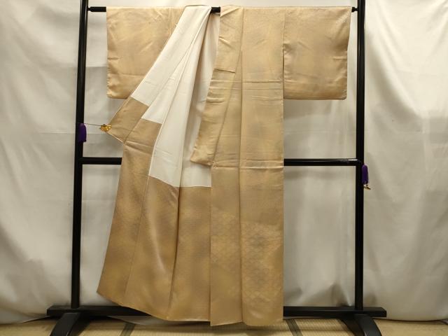 平和屋着物■色留訪問着　霞取り青海波　暈し染め　正絹　逸品　AABK6035sx