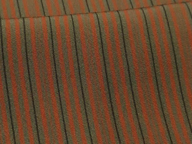 平和屋着物■上質な小紋　間道　正絹　逸品　AABK6049sx