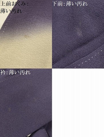 平和屋着物■訪問着　重ね山文　暈し染め　正絹　逸品　AABK6056sx