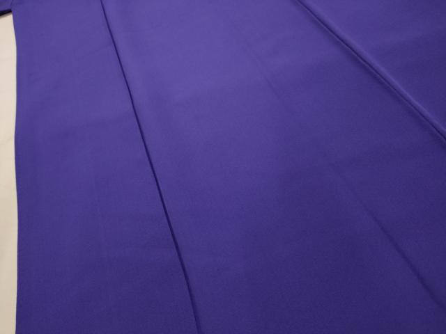 平和屋着物■上質な色無地　紋意匠　紅桔梗色　正絹　逸品　AABK6065sx