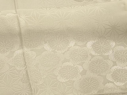 平和屋着物■長襦袢　無双仕立て　舞梅文　正絹　逸品　AABK6071sx