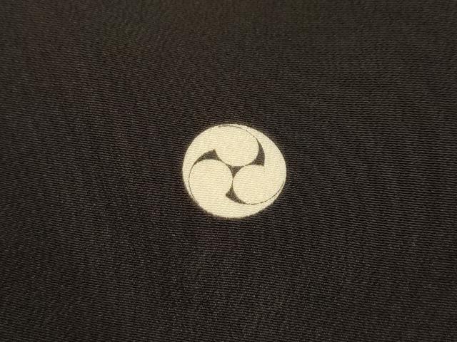 平和屋着物■豪華黒留袖　風景文　金彩　正絹　逸品　AABK6098sx