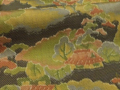 平和屋着物■上質な紬　風景文　正絹　逸品　AABK6103sx