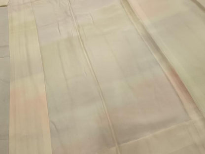 平和屋着物■長襦袢　無双仕立て　霞文　暈し染め　正絹　逸品　AABK6127sx
