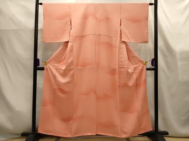 平和屋着物■上質な小紋　霞文　正絹　逸品　AABK6130sx