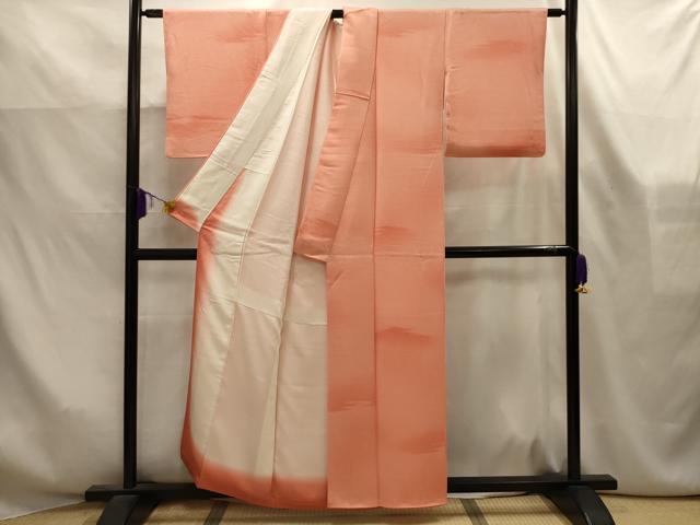 平和屋着物■上質な小紋　霞文　正絹　逸品　AABK6130sx