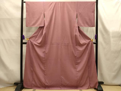 平和屋着物■江戸小紋　縦分銅　正絹　逸品　AABK6168sx