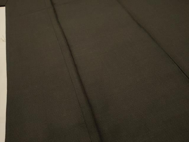 平和屋着物■男性　紬　100亀甲　総詰め　正絹　逸品　AABK6185sx