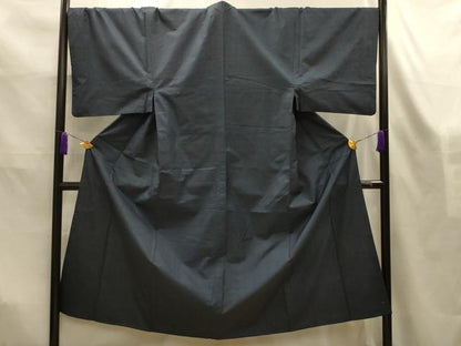 平和屋着物■男性　本場大島紬　100亀甲　総詰め　キングサイズ　正絹　逸品　AABK6186sx