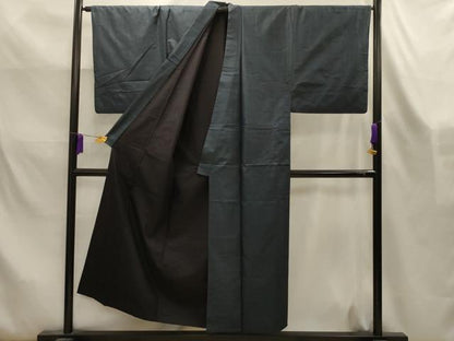 平和屋着物■男性　本場大島紬　80亀甲　総詰め　正絹　逸品　AABK6191sx