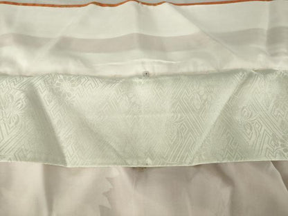 平和屋着物●豪華振袖　扇面花文　金彩　正絹　逸品　AABK6207ck