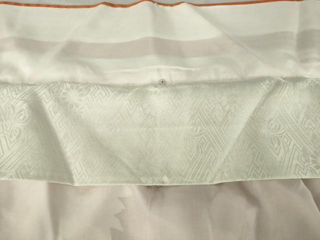 平和屋着物●豪華振袖　扇面花文　金彩　正絹　逸品　AABK6207ck