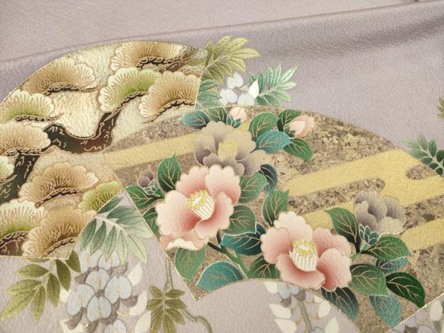 平和屋着物●金彩友禅作家　木村桂友　色留袖　古都の彩　暈し染め　金彩　正絹　逸品　AABK6217ck
