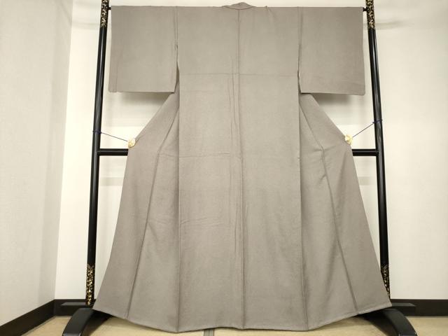 平和屋着物●伝統工芸師　服部光擴　江戸小紋　鮫小紋柄　正絹　逸品　AABK6228ck