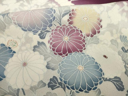 平和屋着物●豪華色留袖　草花文　暈し染め　正絹　逸品　AABK6229ck