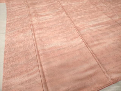 平和屋着物●上質な小紋　霞文　南天地紋　暈し染め　正絹　逸品　AABK6235ck