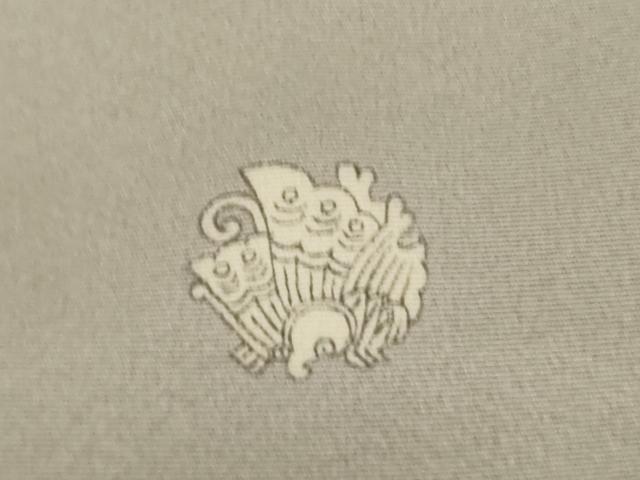 平和屋着物●十日町友禅作家　岡村蒼風　色留袖　松竹梅　ますいわ屋扱い　正絹　逸品　AABK6241ck