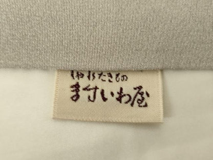平和屋着物●十日町友禅作家　岡村蒼風　色留袖　松竹梅　ますいわ屋扱い　正絹　逸品　AABK6241ck