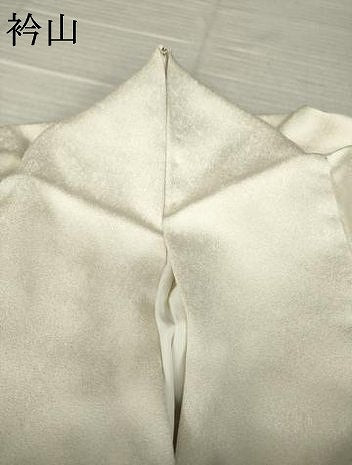 平和屋着物●訪問着　孝豊作　手描き　蔦の葉文　正絹　逸品　AABK6242ck