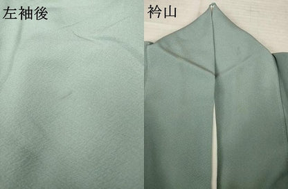 平和屋着物●訪問着　友禅　流水楓文　正絹　逸品　AABK6245ck