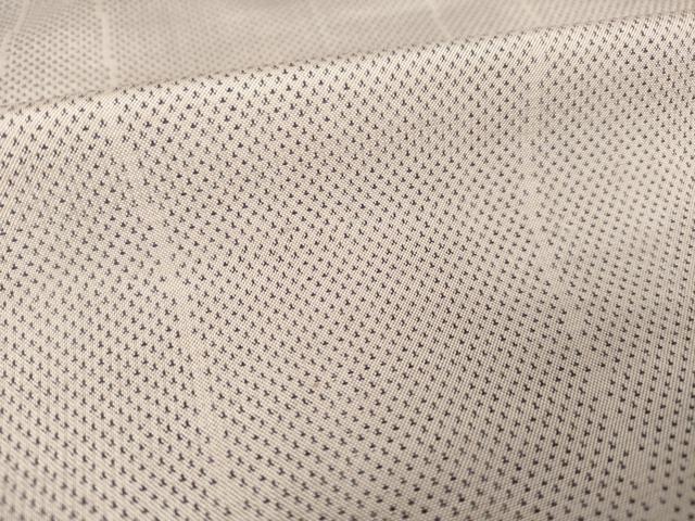 平和屋着物●本場大島紬　9マルキ　立涌文　正絹　逸品　AABK6252ck