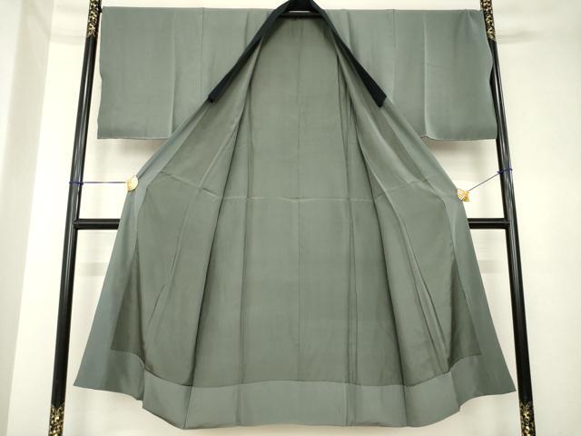 平和屋着物●男性　長襦袢　袷　絞り　地紙女人文　正絹　逸品　AABK6270ck