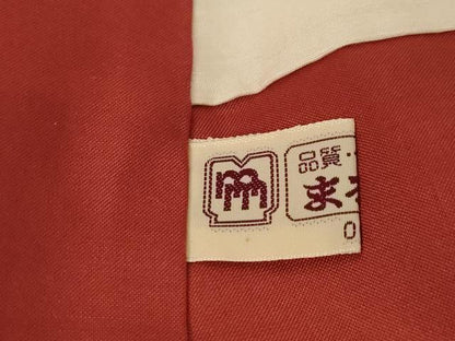 平和屋着物●結城紬　80亀甲　飾花文　まるやま扱い　正絹　逸品　AABK6279ck