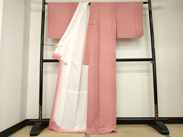 平和屋着物●山野愛子　江戸小紋　寄せ小紋柄　洗える着物　AABK6280ck