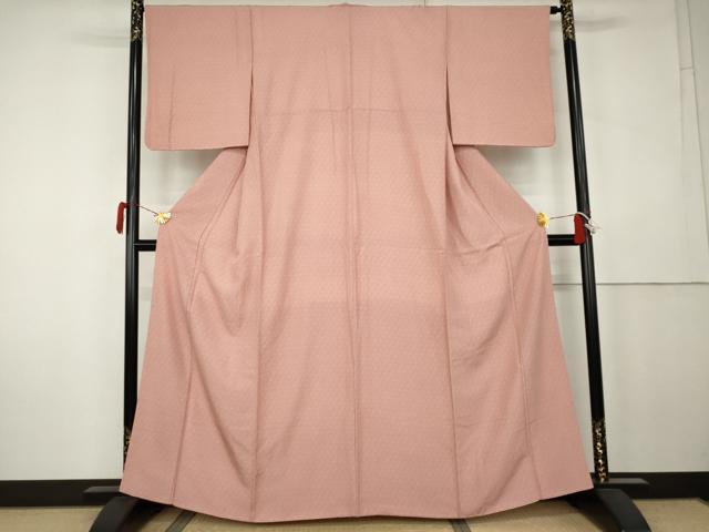 平和屋着物●江戸小紋　鮫小紋柄　正絹　逸品　AABK6321cs