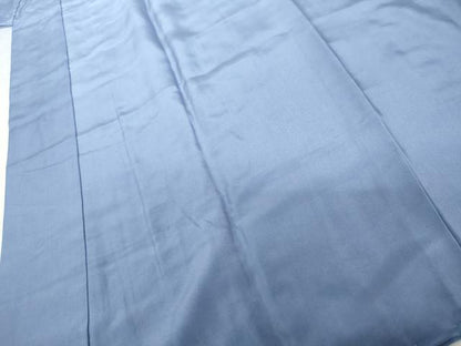 平和屋着物●男性　長襦袢　袷　手描き　人物風景文　暈し染め　正絹　逸品　AABK6329cs