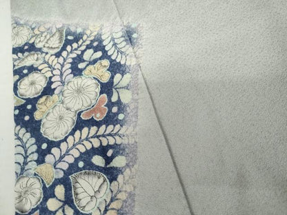 平和屋着物●訪問着　辻が花　絞り　正絹　逸品　AABK6340cs