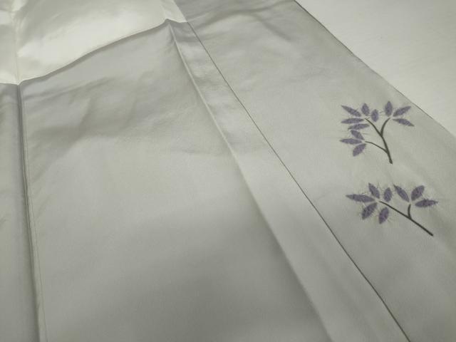 平和屋着物●訪問着　絞り　流水葡萄枝葉文　暈し染め　正絹　逸品　AABK6342cs