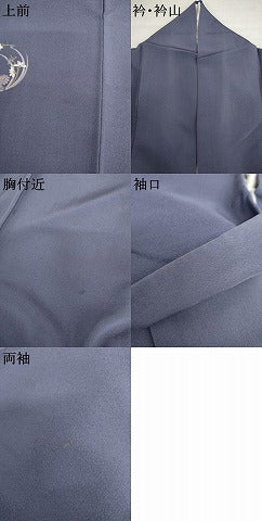 平和屋着物●訪問着　総刺繍　花丸文　金糸　正絹　逸品　AABK6345cs
