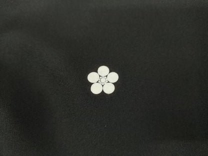 平和屋着物●豪華黒留袖　駒刺繍　貝桶花宝尽くし　金彩　三越扱い　正絹　逸品　AABK6348cs