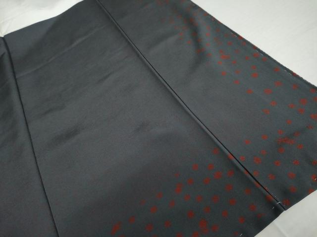 平和屋着物●訪問着　枝垂れ草花文　暈し染め　金彩　正絹　逸品　未使用　AABK6352cs