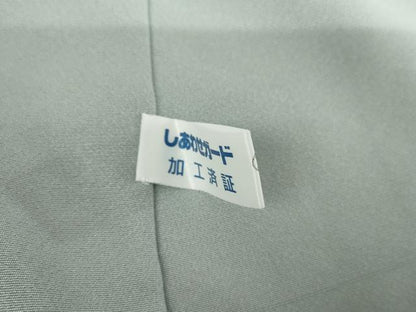 平和屋着物●中国三大刺繍　スワトウ刺繍　汕頭刺繍　訪問着　流水枝花文　暈し染め　正絹　逸品　AABK6371cs