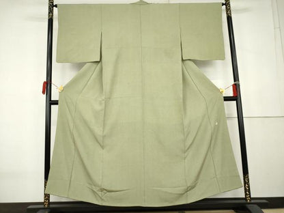 平和屋着物●寺山存男　江戸小紋　角通し　正絹　逸品　AABK6411cs