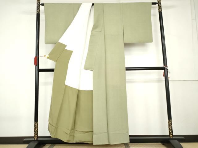 平和屋着物●寺山存男　江戸小紋　角通し　正絹　逸品　AABK6411cs