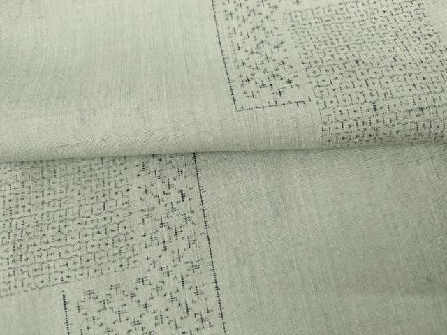 平和屋着物●本場結城紬　重要無形文化財　80亀甲　飛び亀甲　色紙重ね文　奥順謹製　証紙付き　正絹　逸品　AABK6413cs