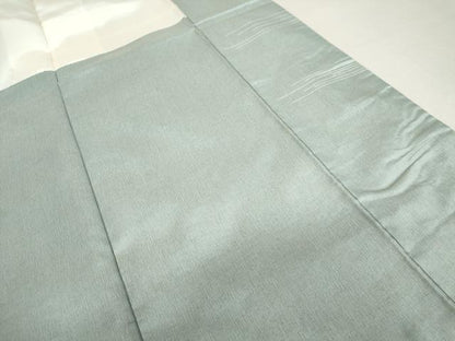 平和屋着物●訪問着　作家物　紬地　霞文　正絹　逸品　未使用　AABK6426cs