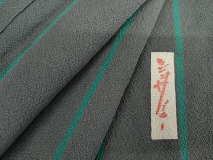 平和屋着物●世界的人形師　辻村寿三郎　ジュサブロー　訪問着　竹　正絹　逸品　未使用　AABK6443cs