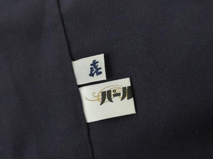 平和屋着物●訪問着　お召地　総刺繍　人物文　金糸　ロング丈　正絹　逸品　AABK6459cs