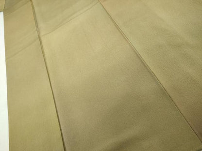 平和屋着物●染色作家　斉藤三才　小紋　霞文　暈し染め　ロング丈　正絹　逸品　AABK6475cs
